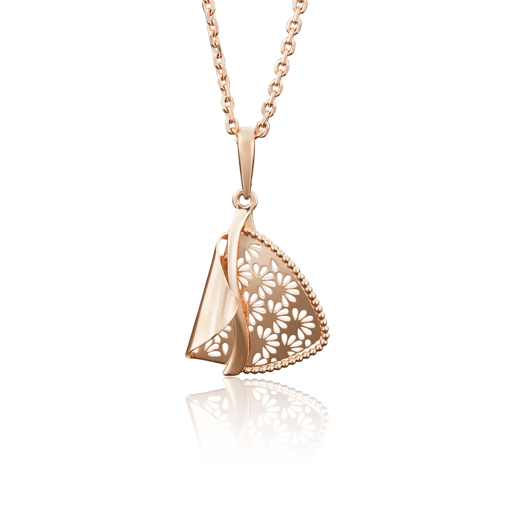 Подвеска из красного золота 03-2652-00-000-1110-65