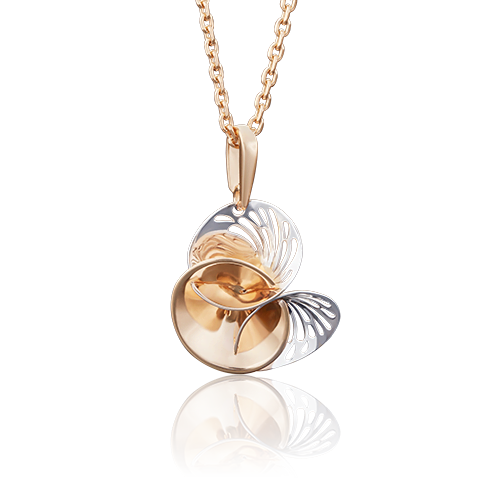 Подвеска из красного золота 03-2655-00-000-1110-65