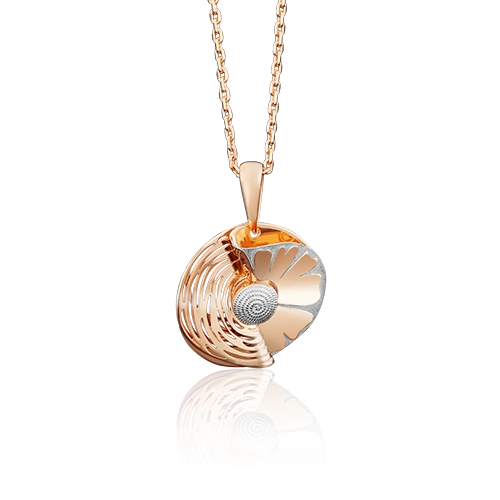 Подвеска из красного золота 03-2671-00-000-1110-65