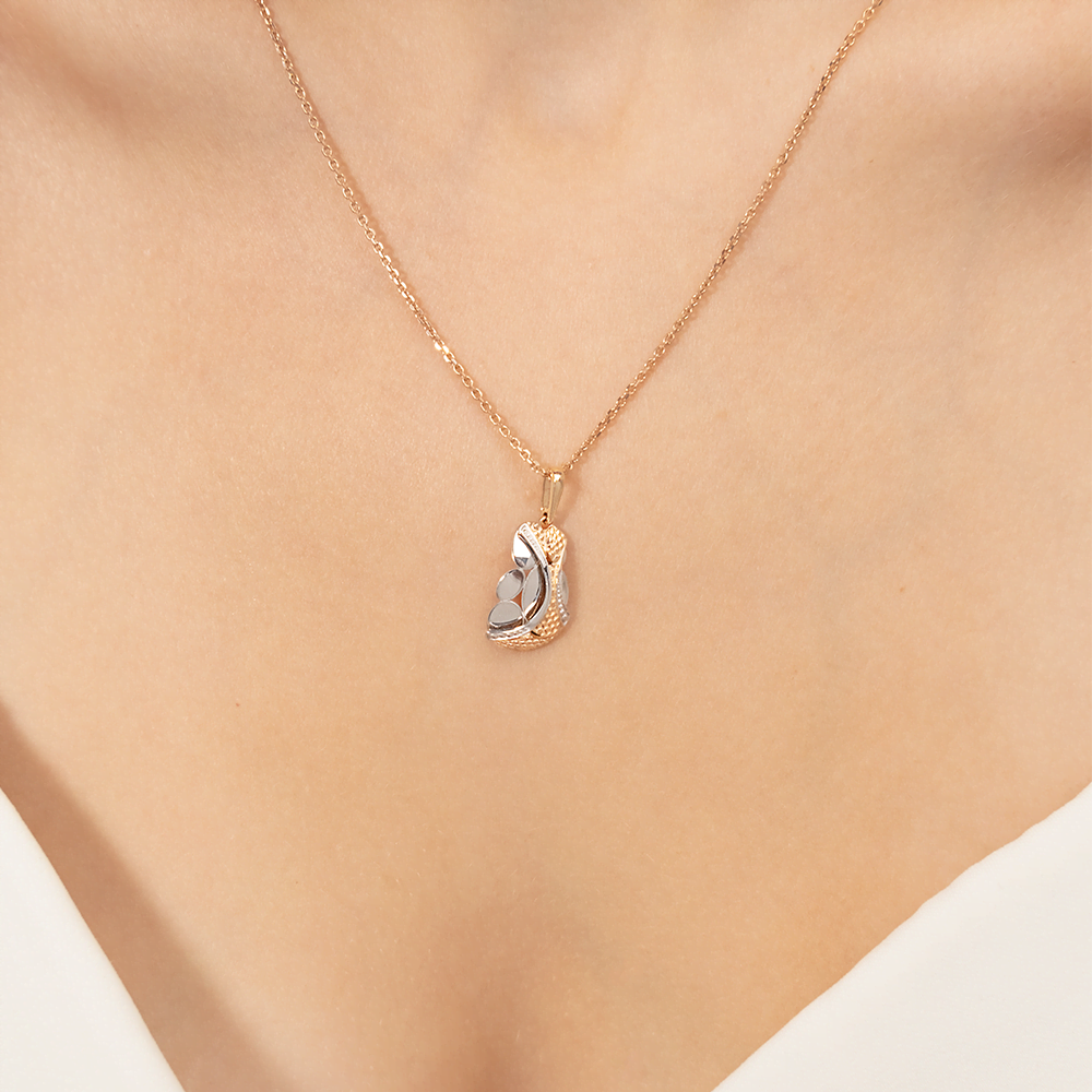 Подвеска из комбинированного золота 03-2748-00-000-1111-65