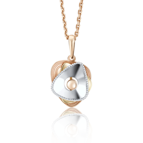 Подвеска из комбинированного золота 03-2751-00-000-1140-65