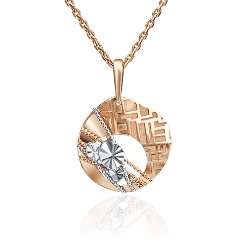 Подвеска из красного золота 03-2815-00-000-1110-65