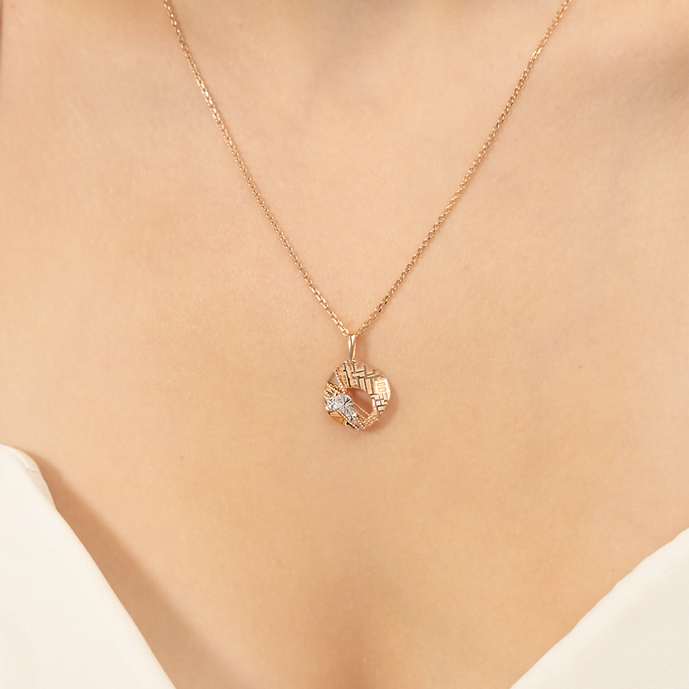 Подвеска из красного золота 03-2815-00-000-1110-65