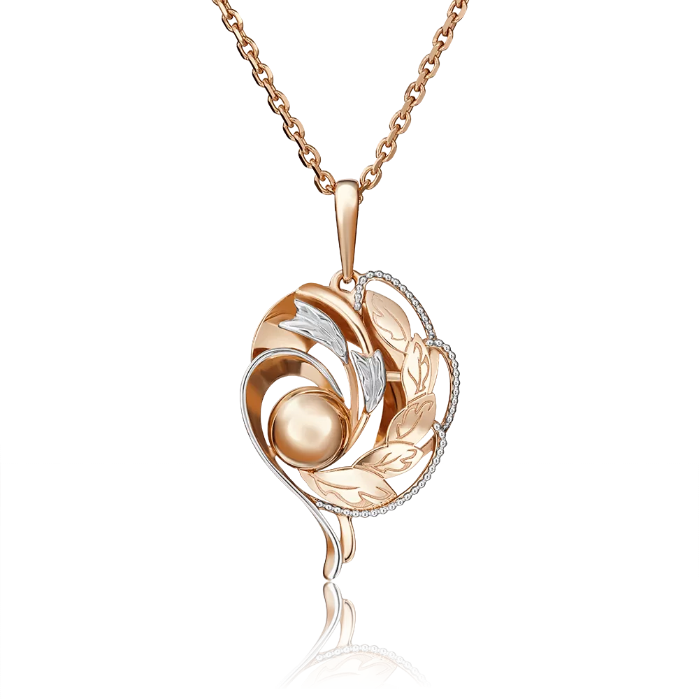 Подвеска из красного золота 03-2837-00-000-1110-65