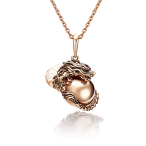 Подвеска «Дракон» из красного золота 03-2852-00-000-1110-48