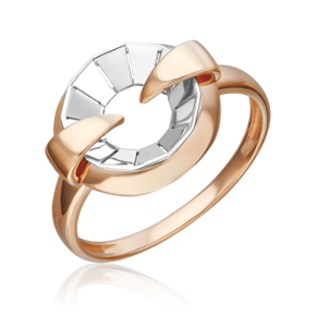 Кольцо из комбинированного золота 01-5814-00-000-1111