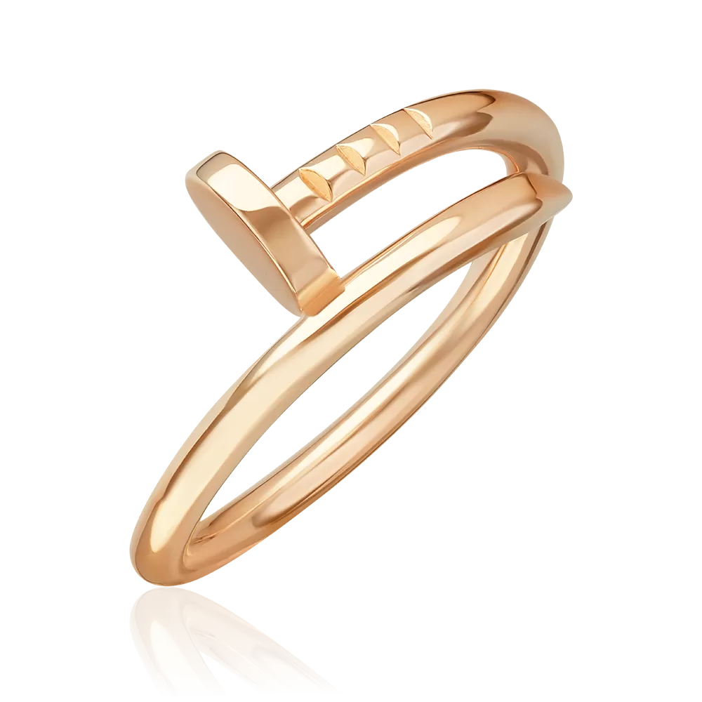 Кольцо «Гвоздь» из красного золота 01-5907-00-000-1110