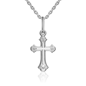 Православный крест из серебра 03-1728-00-000-0200