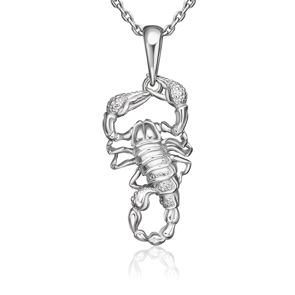 Подвеска «Скорпион» из серебра 03-2929-00-000-0200