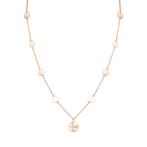 Колье из комбинированного золота с бриллиантом 07-0251-00-101-1111