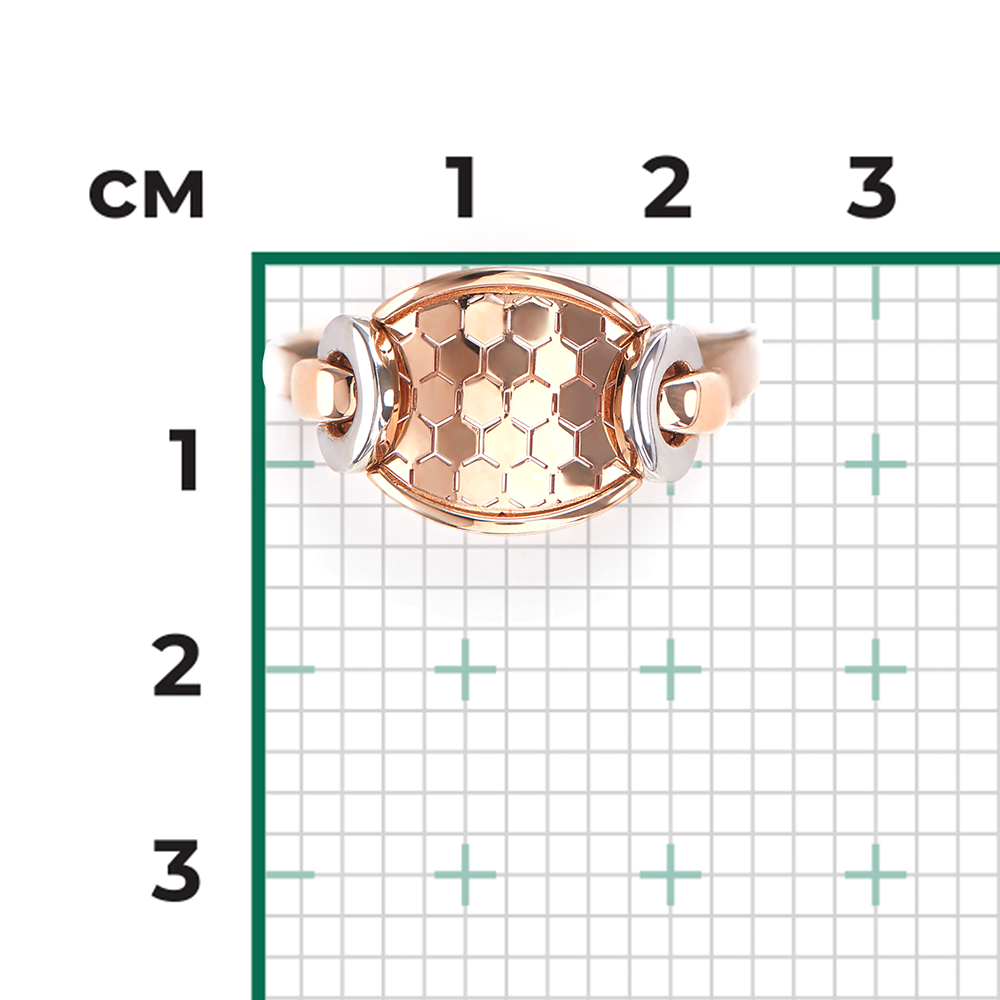Кольцо из комбинированного золота 01-5764-00-000-1111