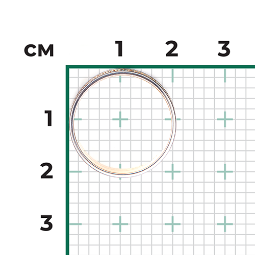 Обручальное кольцо из комбинированного золота 01-4818-00-000-1111-54