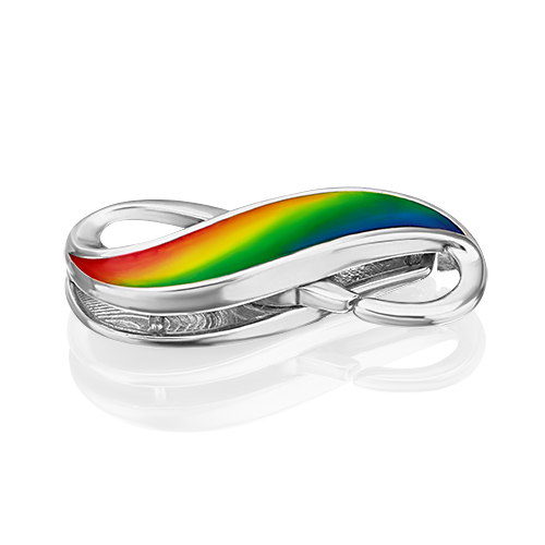 Соул «Бесконечность» из серебра с эмалью 14-0009-00-000-0200