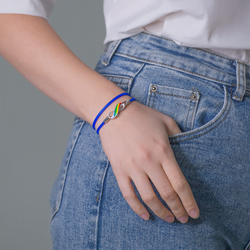 Соул «Бесконечность» из серебра с эмалью 14-0009-00-000-0200