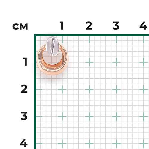 Подвеска из комбинированного золота 03-3324-00-000-1111