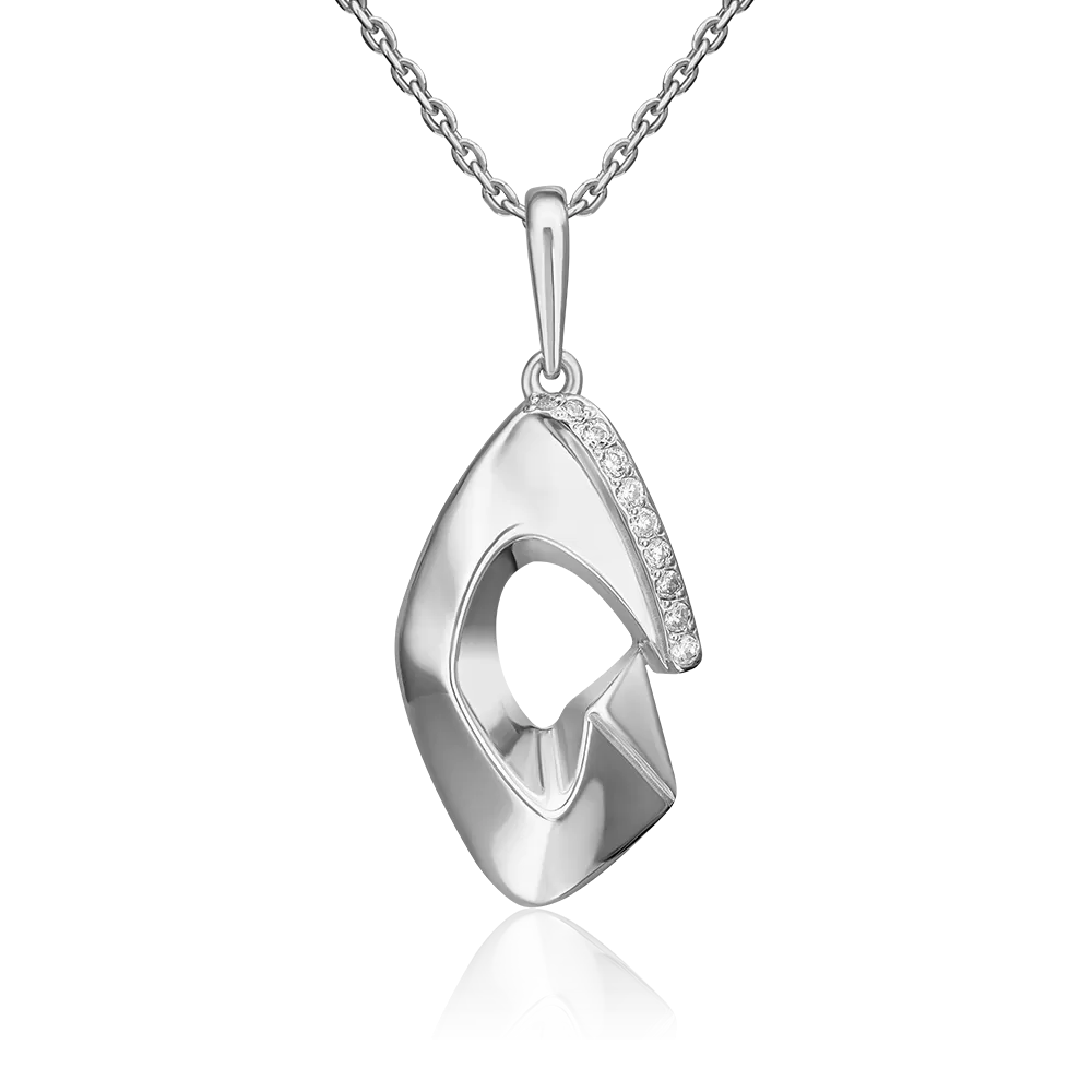 Подвеска из серебра с фианитами 03-3388-00-401-0200