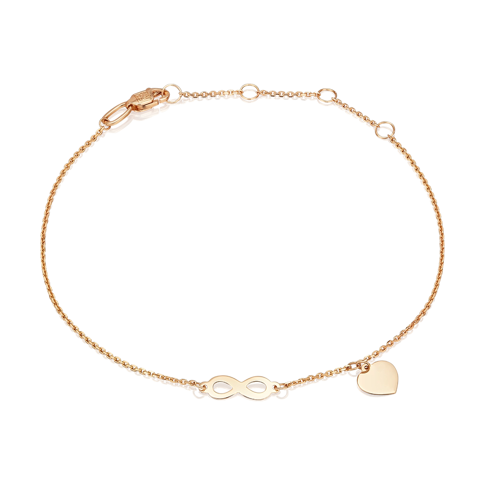 Браслет «Любовь бесконечна» из красного золота 05-0869-00-000-1110