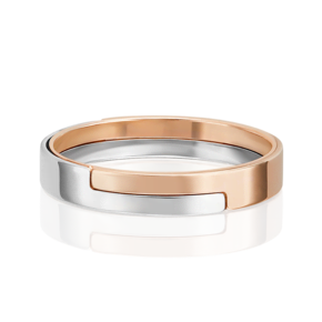 Обручальное кольцо из комбинированного золота 01-5675-00-000-1111