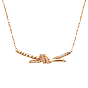 Колье из красного золота с фианитами 07-0286-00-401-1110