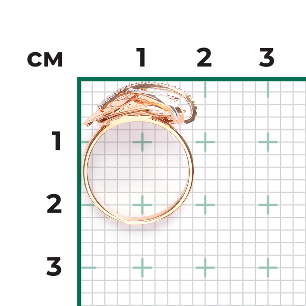 Кольцо из комбинированного золота 01-5137-00-000-1111-48