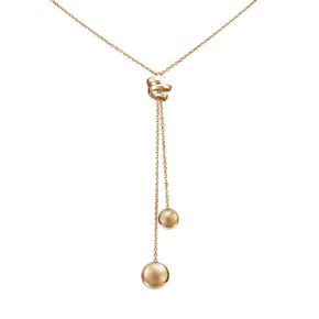 Колье из красного золота