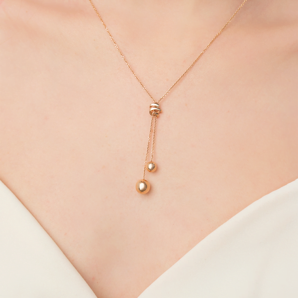 Колье из красного золота 07-0228-00-000-1110-42