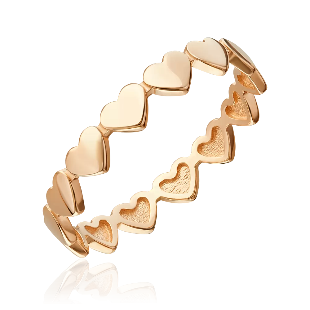 Кольцо из красного золота 01-5955-00-000-1110