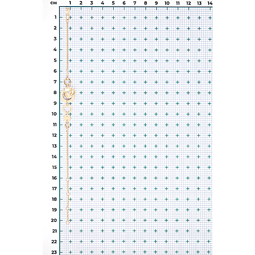 Браслет из комбинированного золота с бриллиантами 05-0738-00-101-1121