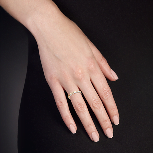 Кольцо из красного золота с бриллиантами 01-1483-00-101-1110-30