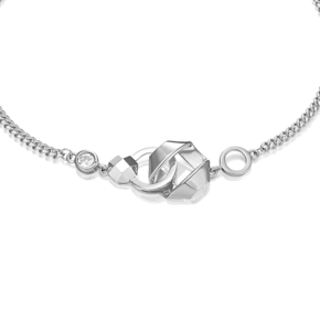 Браслет из белого золота с натуральным топазом white 05-0746-00-201-1120