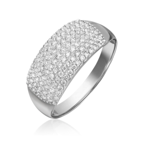 Кольцо из белого золота с бриллиантами 01-1489-00-101-1120-30