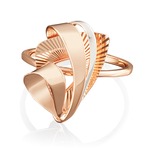 Кольцо из красного золота 01-4985-00-000-1110-04