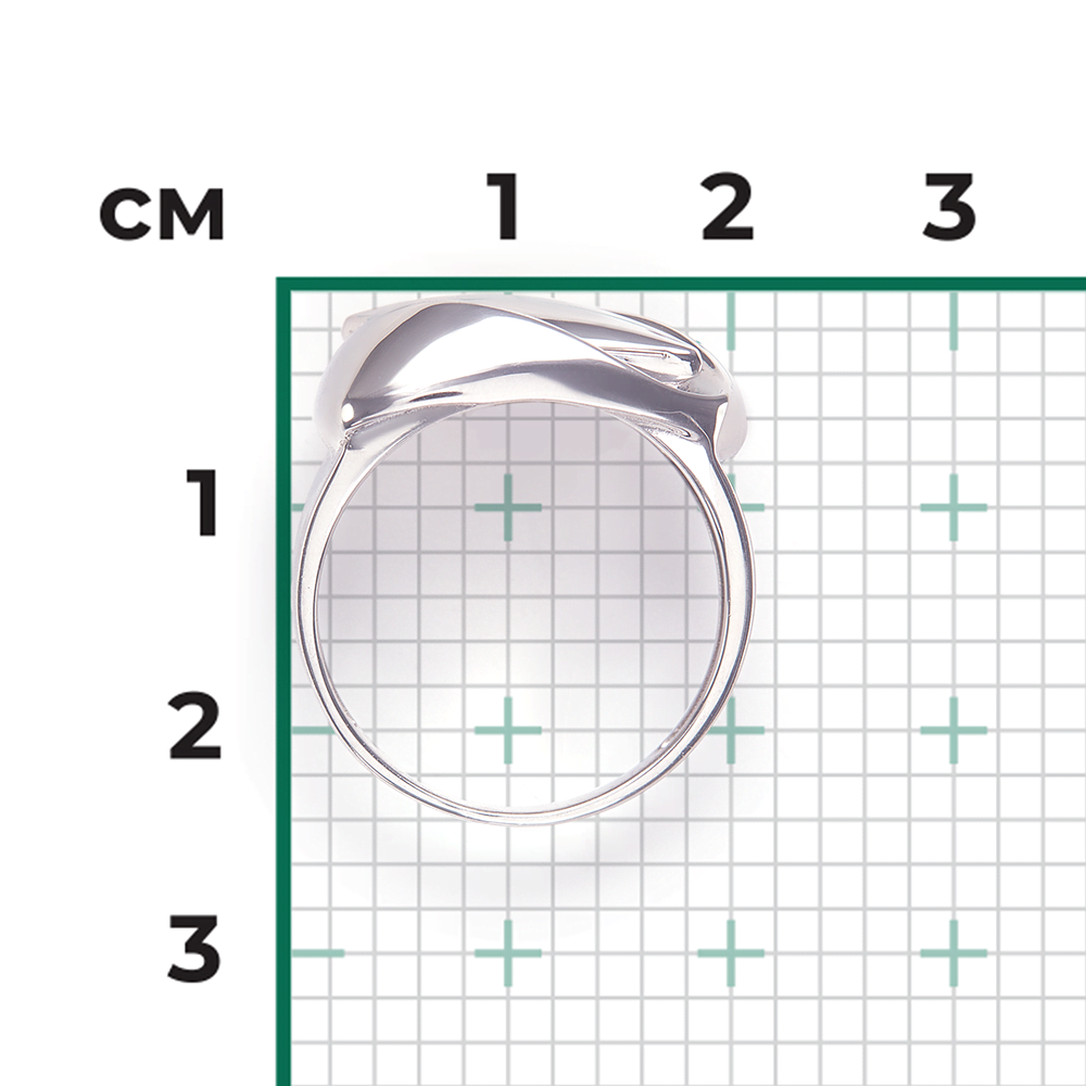 Кольцо «Грация» из серебра 01-5575-00-000-0200