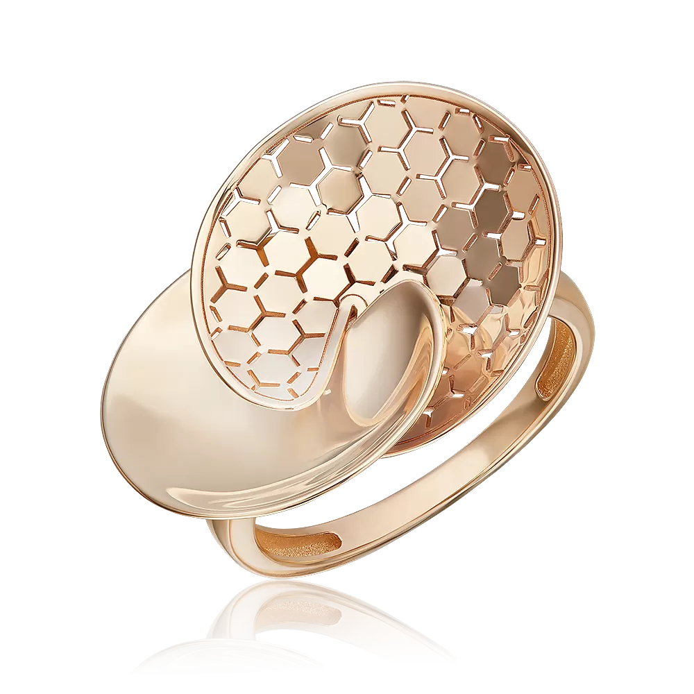 Кольцо из красного золота 01-5767-00-000-1110