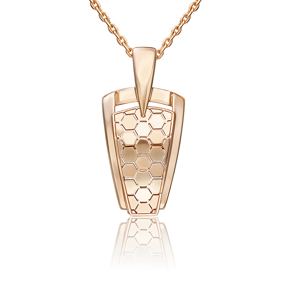 Подвеска из красного золота 03-3475-00-000-1110