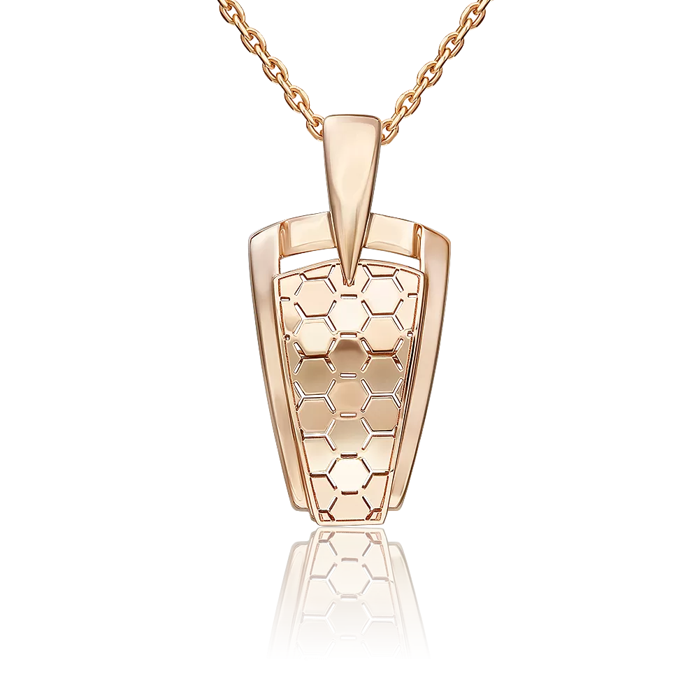 Подвеска из красного золота 03-3475-00-000-1110