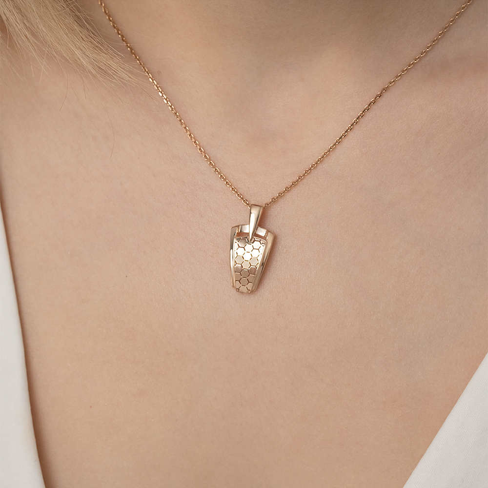 Подвеска из красного золота 03-3475-00-000-1110