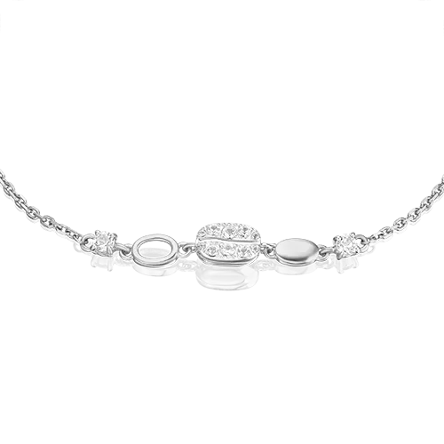 Браслет из белого золота с натуральными топазами white 05-0716-00-201-1120