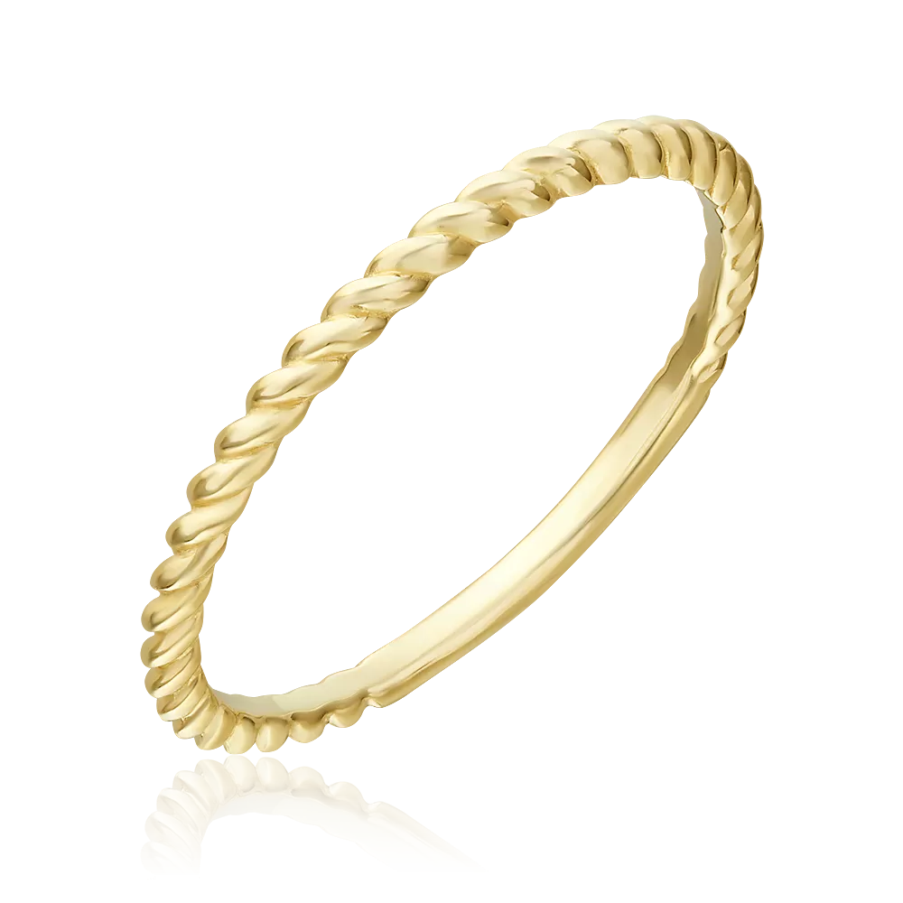 Кольцо из лимонного золота 01-5292-00-000-1130-48