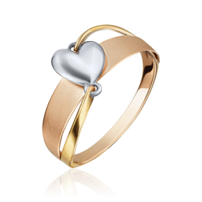 Кольцо из комбинированного золота 01-5067-00-000-1140-04