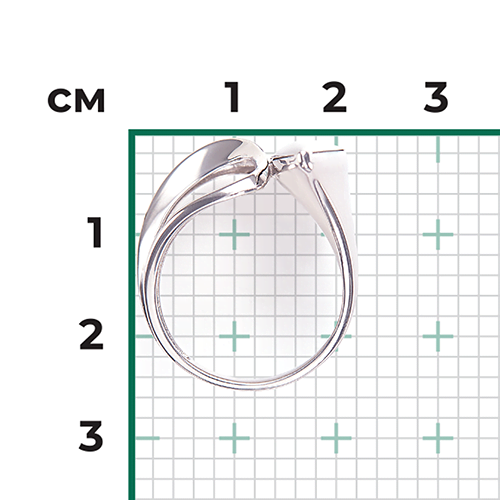 Кольцо «Грация» из серебра 01-5578-00-000-0200