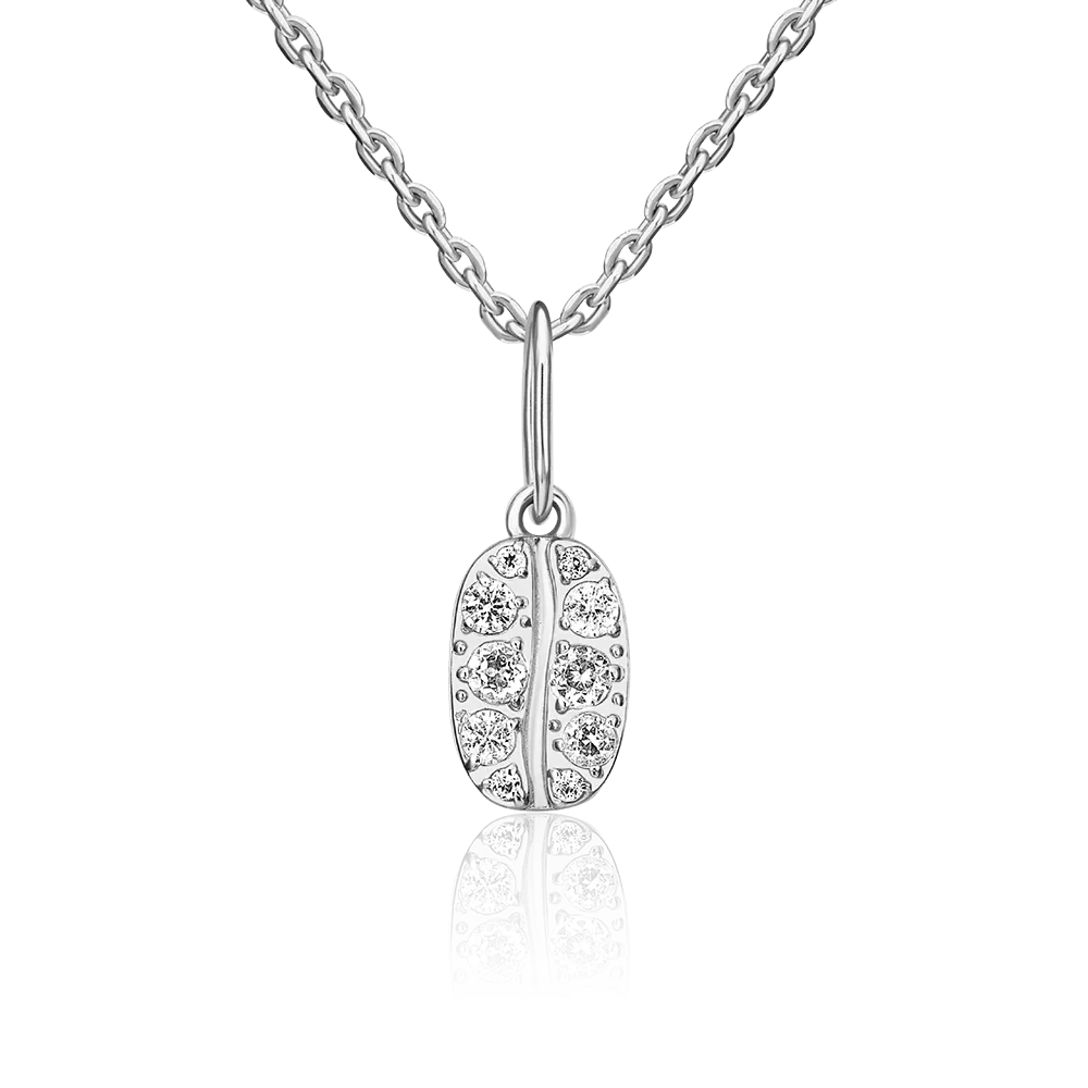 Подвеска из белого золота с натуральными топазами white 03-3322-00-201-1120