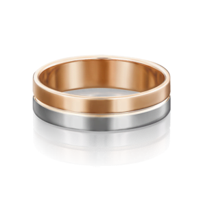 Обручальное кольцо из комбинированного золота 01-3459-00-000-1111-39