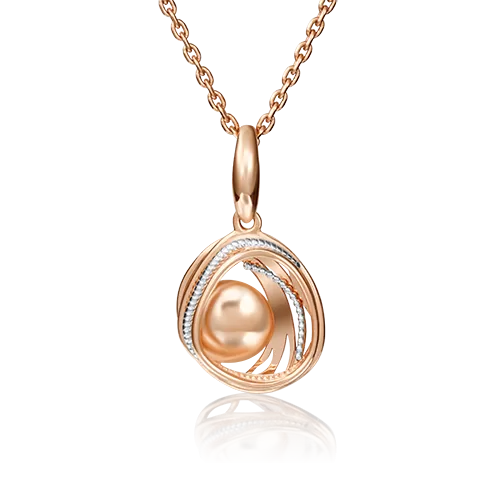 Подвеска из красного золота 03-2903-00-000-1110-48