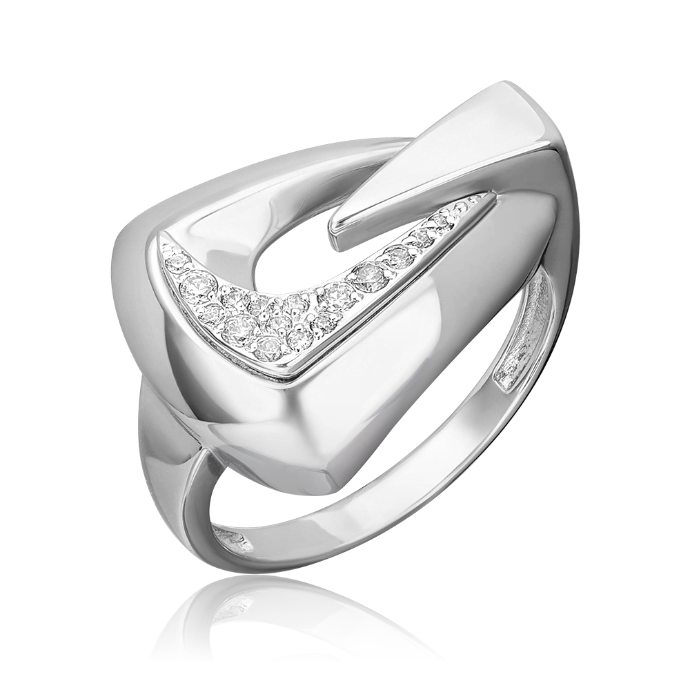 Кольцо из серебра с фианитами 01-5631-00-401-0200