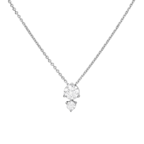 Колье из белого золота с фианитами 07-0084-00-501-1120-38