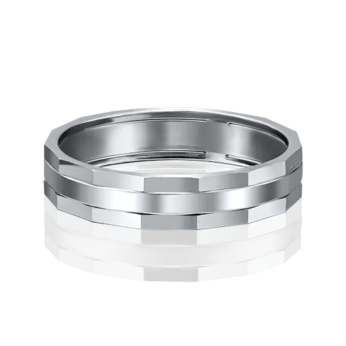 Обручальное кольцо из белого золота 01-5187-00-000-1120