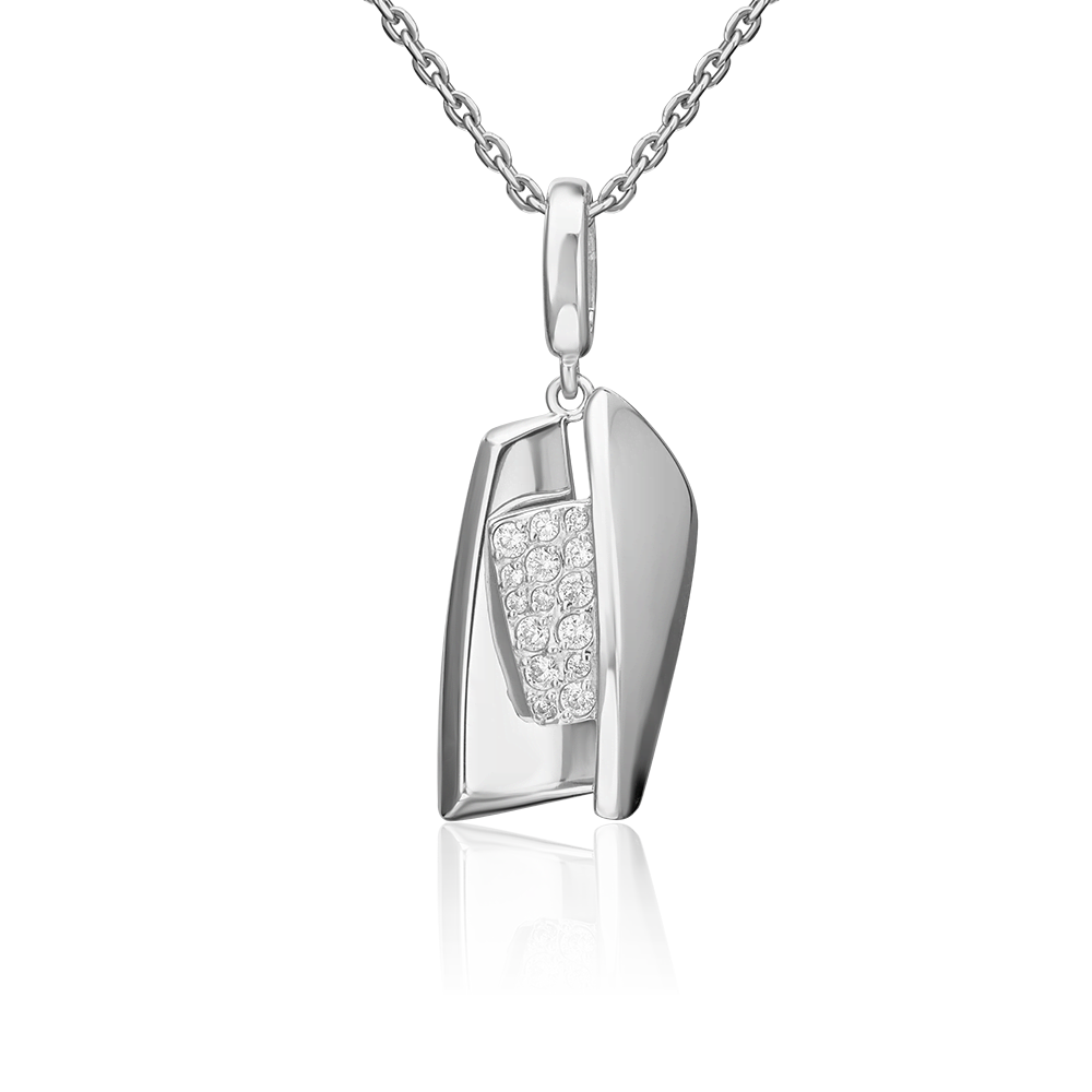Подвеска из серебра с фианитами 03-3397-00-401-0200