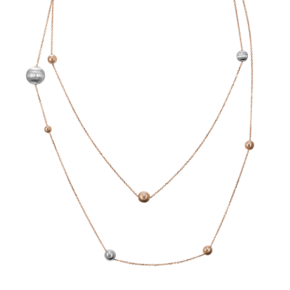 Колье из комбинированного золота 07-0210-00-000-1111-42