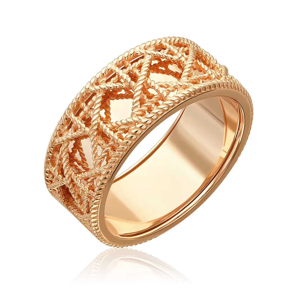 Кольцо из красного золота 01-5922-00-000-1110